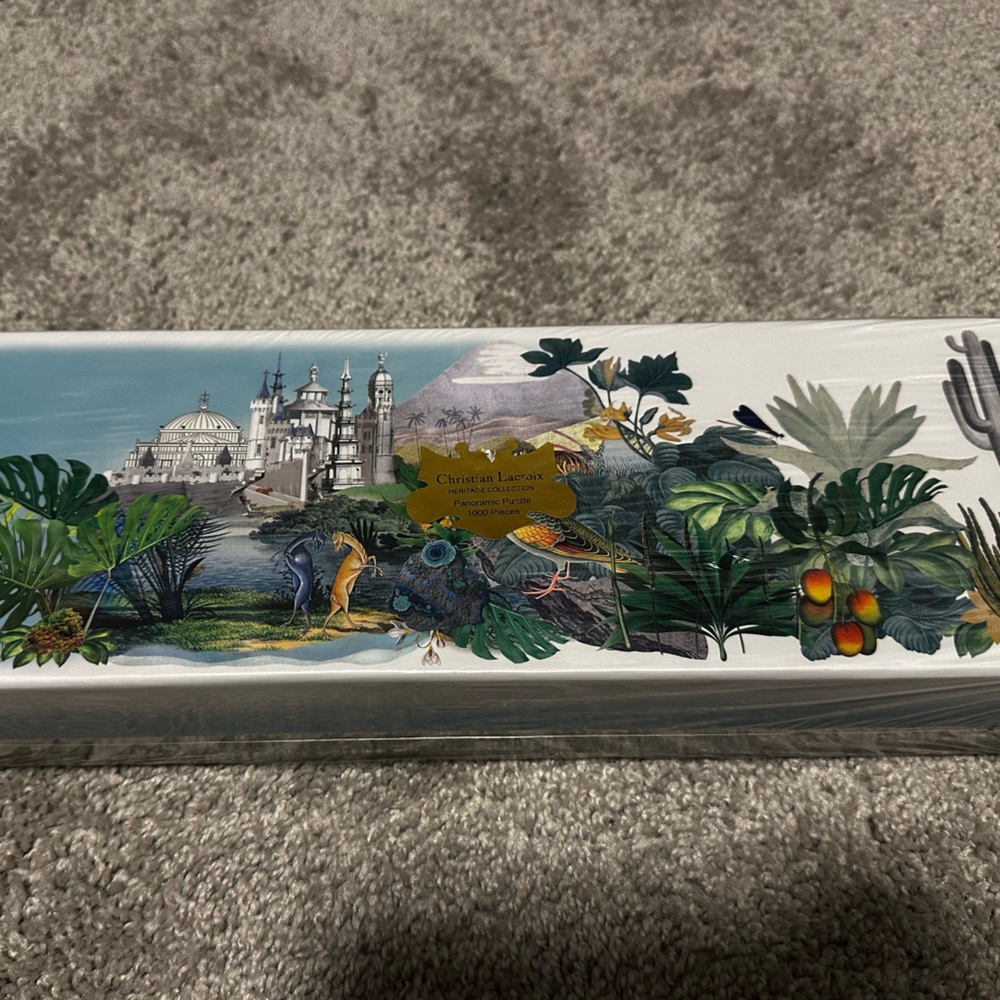 NWT Christian Lacroix Panoramic Puzzle